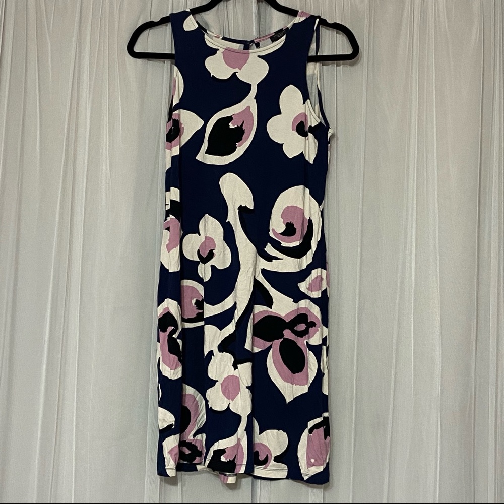 Ann Taylor Factory Dark Blue Paisley Dress 🖤